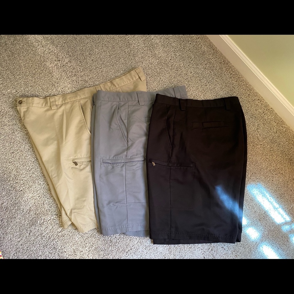 3 pair of men golf shorts for the price of 1